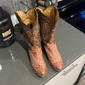 Tony lama Ostrich boots size 11